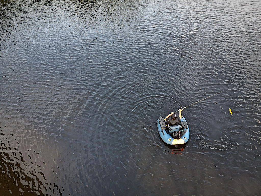 stage de peche en float tube